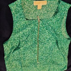 Michael Kors blouse, size XS in emerald green